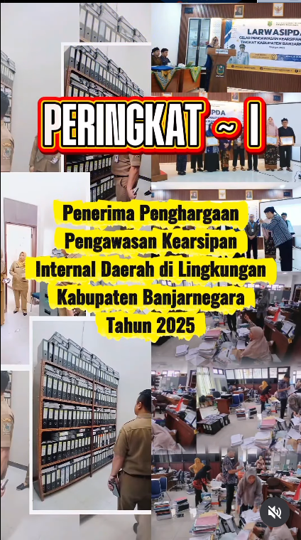 Featured image for BPPKAD Raih Peringkat I Penerima Penghargaan Pengawasan Kearsipan Internal Daerah