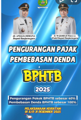 Featured image for Pengurangan Pajak dan Pembebasan Denda BPHTB 2025